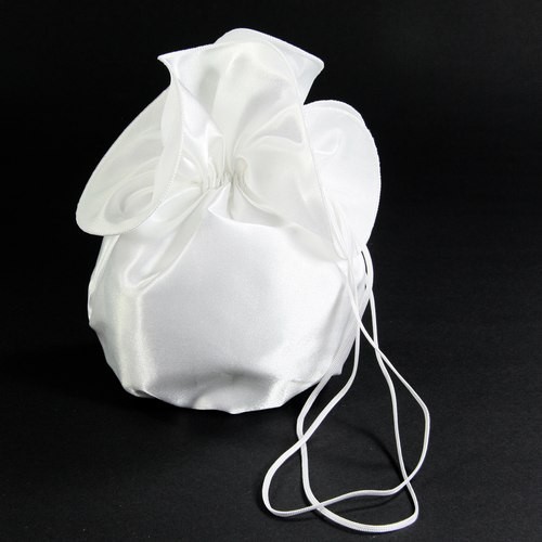 Brautbeutel satin glänzend - brautbeutel,