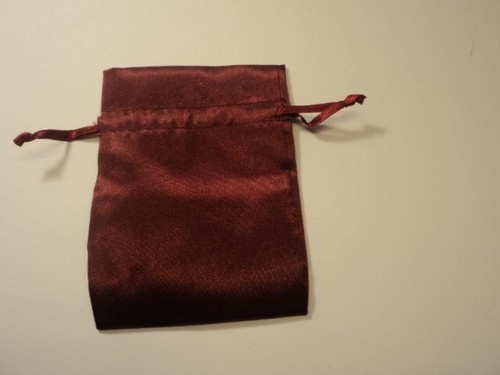 Satinbeutel mit zugband - 10,
