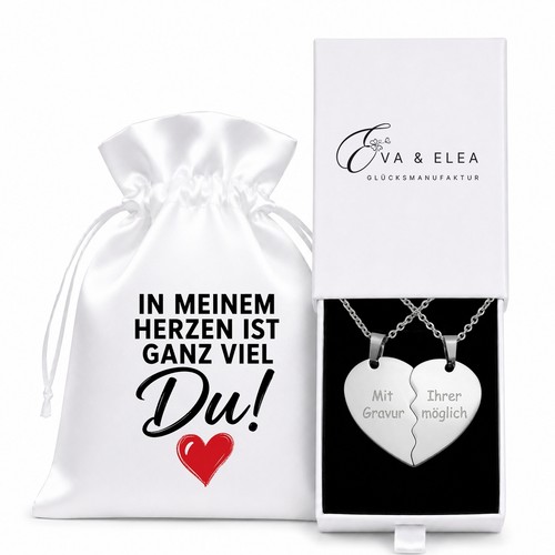 Partnerketten mit gravur - gravur, liebe