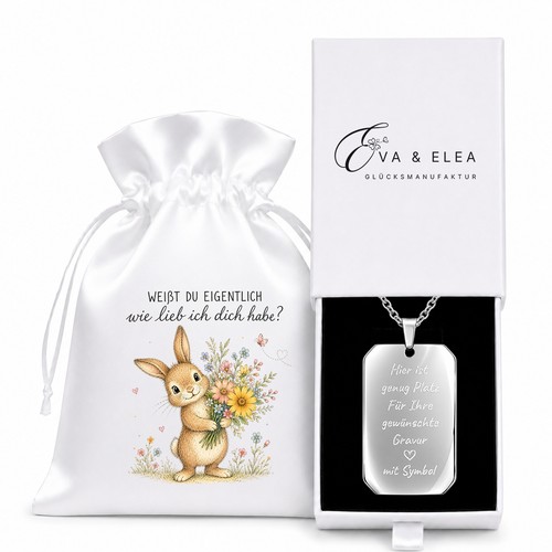 Kette mit gravur liebe - kette,