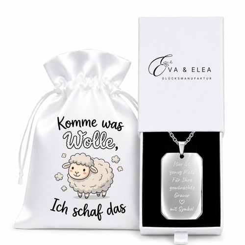 Kette mit gravur geschenk - kette,
