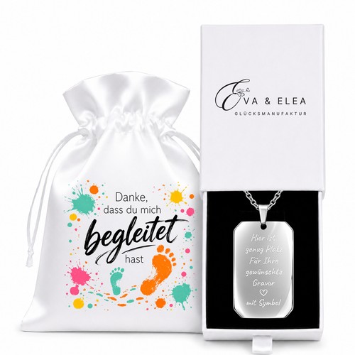 Kette mit gravur - mit,