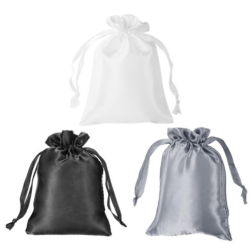 Satinbeutel 3er pack - pack, 8x11cm
