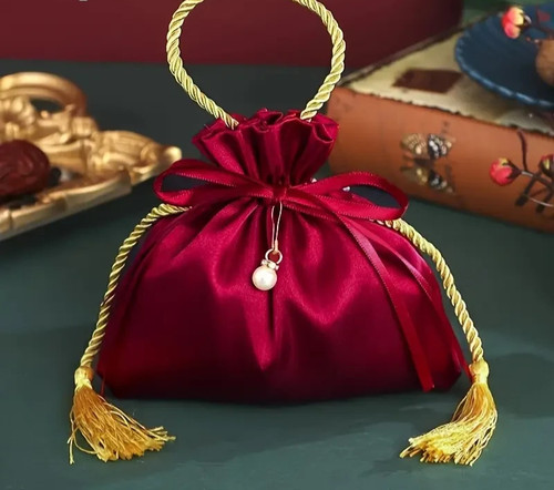 Satin geschenkbeutel für - satin,