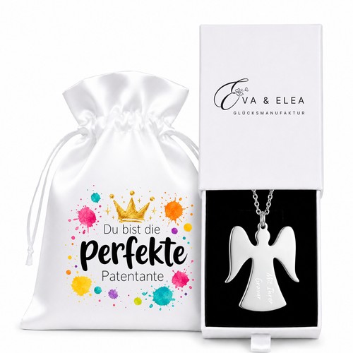 Kette mit gravur patentante - mit,