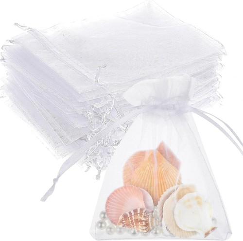 50x organza säckchen - 50x, 13x18cm
