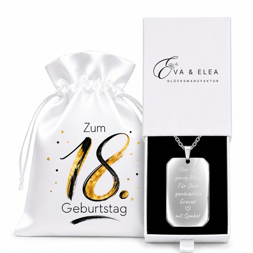 Kette mit gravur - mit,
