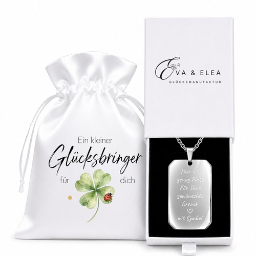 Kette mit gravur geschenk - gravur,