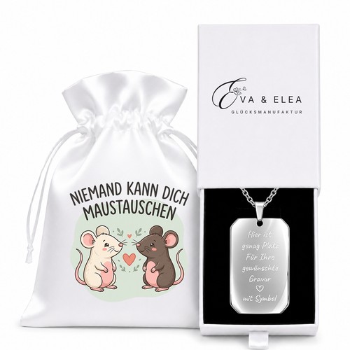 Kette mit gravur liebe - kette,