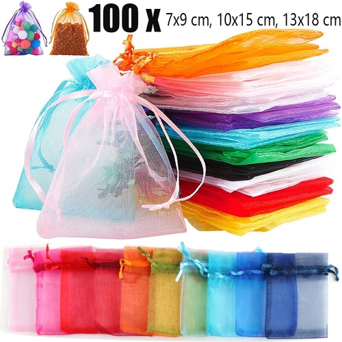 100 stück organzasäckchen - stück,